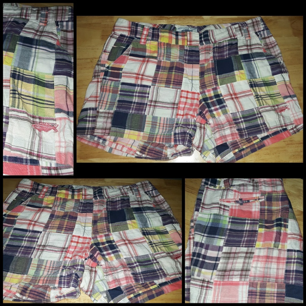 Plaid Patchwork Menemsha Blues Shorts